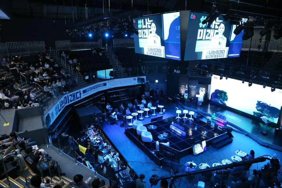 대회 시상식 진행요원