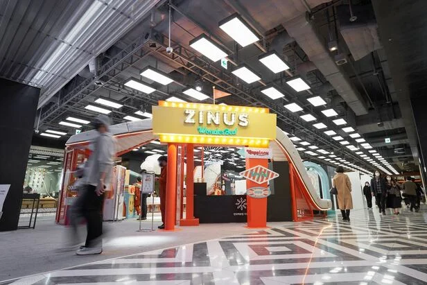 지누스 원더배드 팝업스토어5